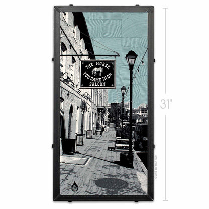 The Horse You Came In On Saloon, Fells Point, MD 15x30