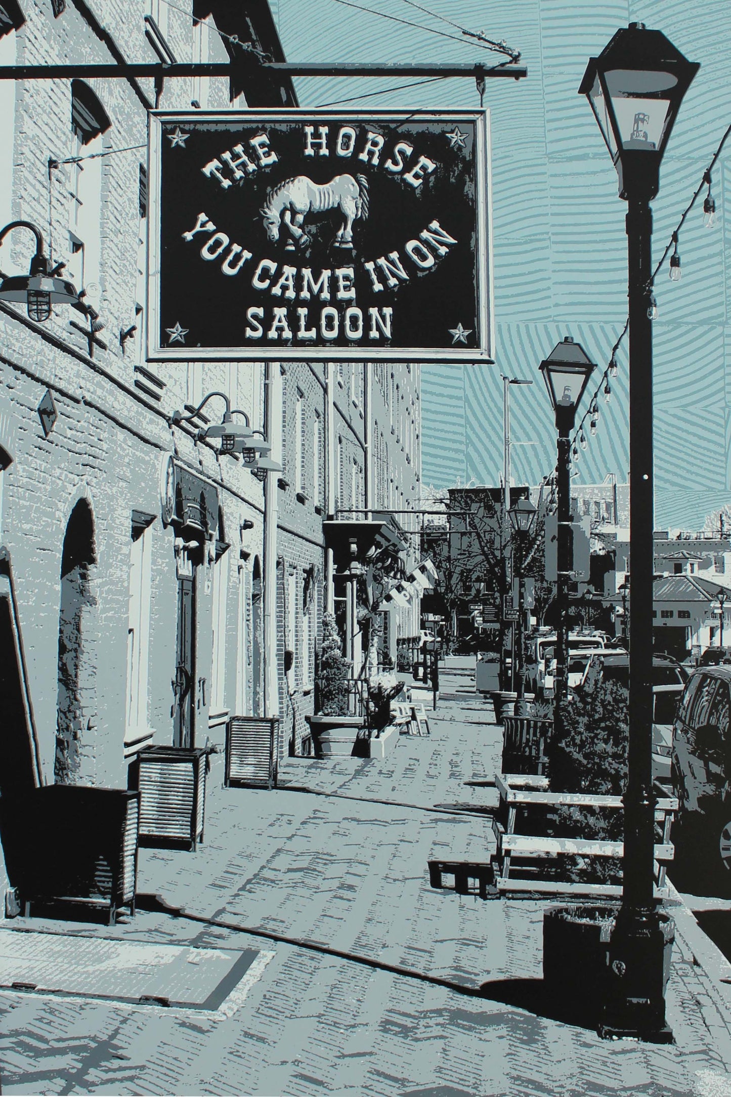 The Horse You Came In On Saloon, Fells Point, MD 15x30