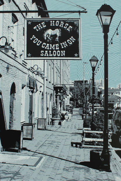 The Horse You Came In On Saloon, Fells Point, MD 15x30