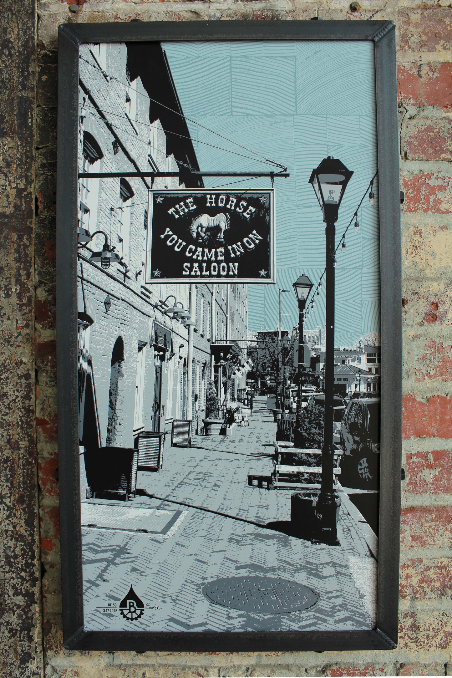 The Horse You Came In On Saloon, Fells Point, MD 15x30
