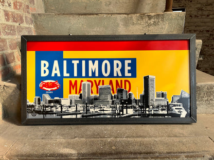 Skyline with Baltimore Background