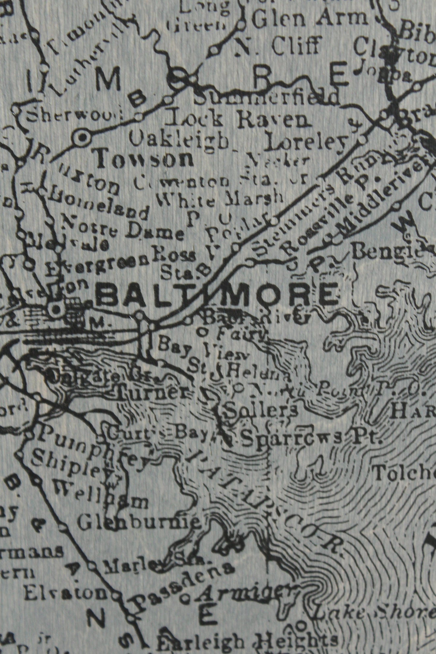 Chesapeake Bay Map (3 Sizes)