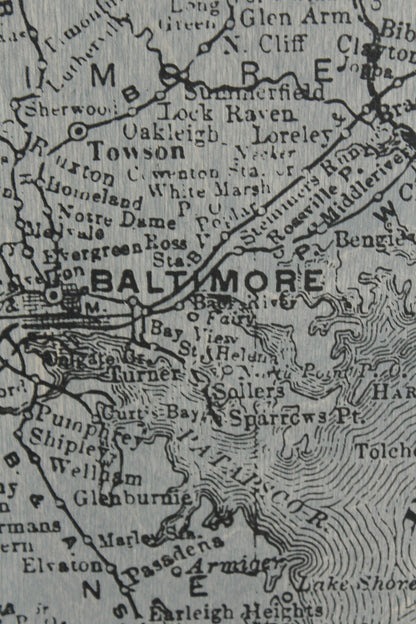 Chesapeake Bay Map (3 Sizes)