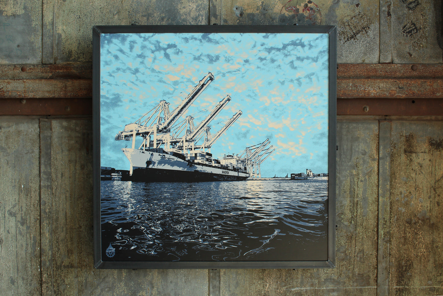Seagirt Marine Terminal. Shipping Cranes with Maersk, Baltimore, MD 30x30