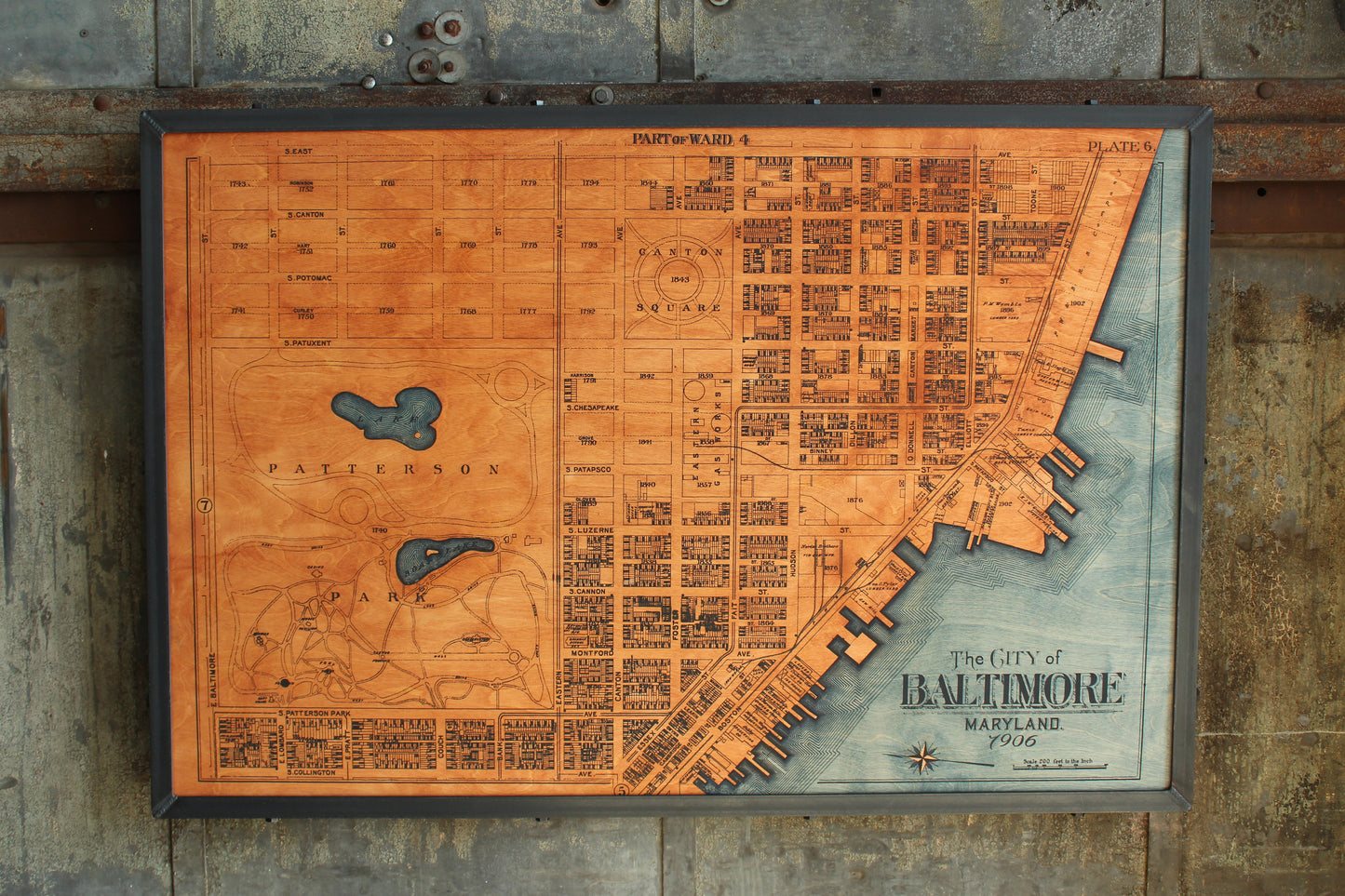 Balitmore Canton Map 45x30
