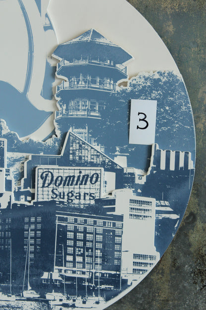 3D Wood Sculptures Baltimore Landmarks 30"