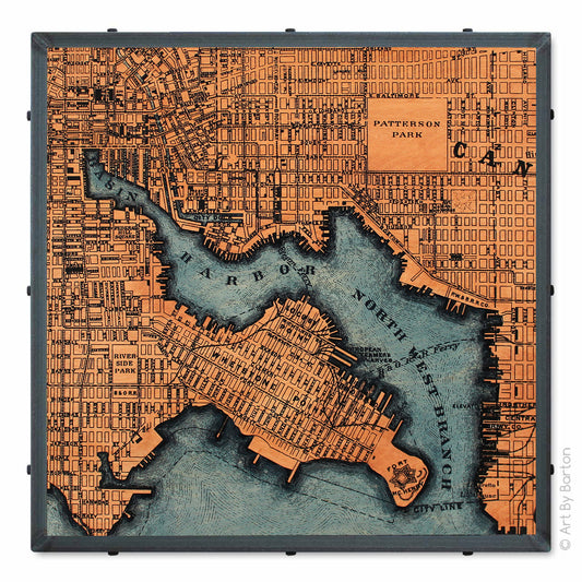 Locust Point Map 30x30