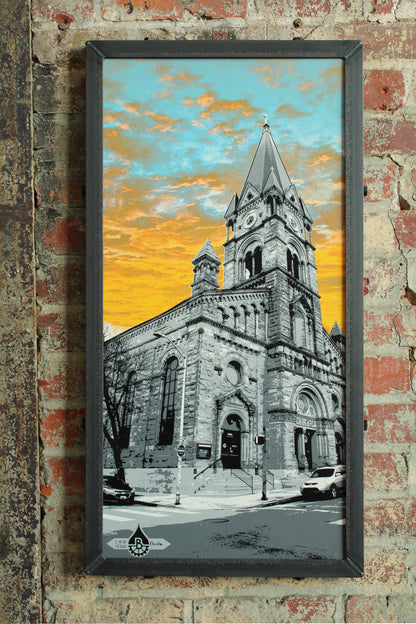 Ministry of Brewing Sunset, Baltimore, MD 15x30