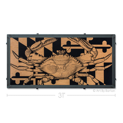 Maryland Crab Flag (2 sizes)