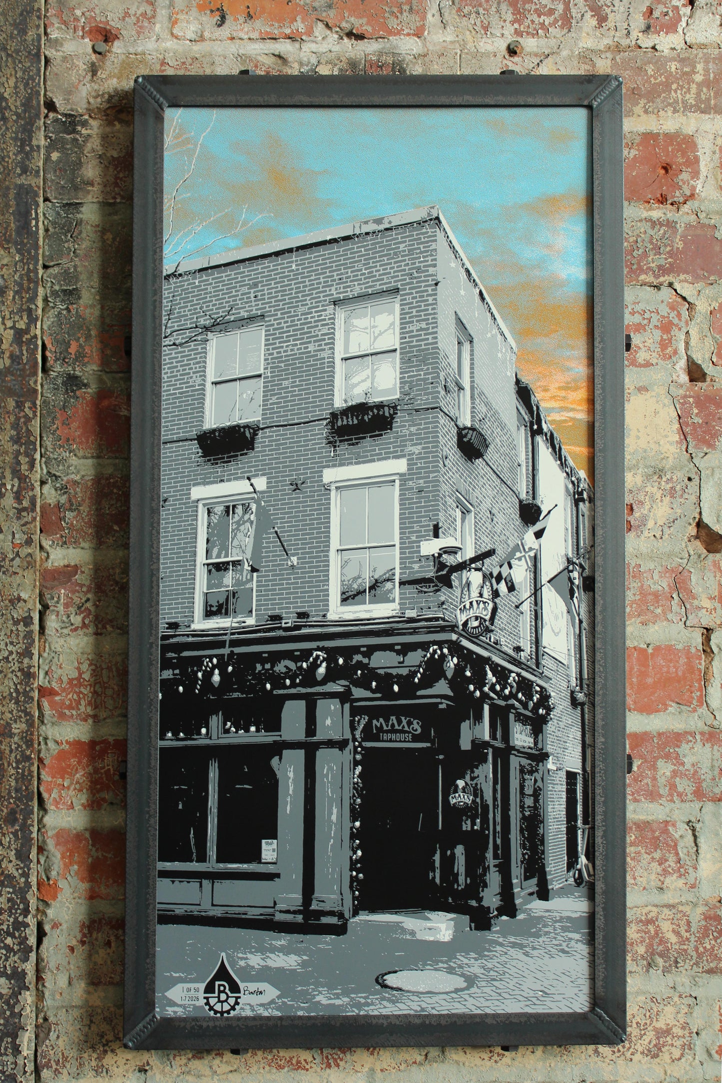 Max's Taphouse Sunset, Baltimore, MD 15x30