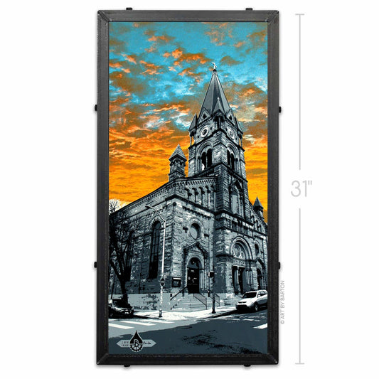Ministry of Brewing Sunset, Baltimore, MD 15x30