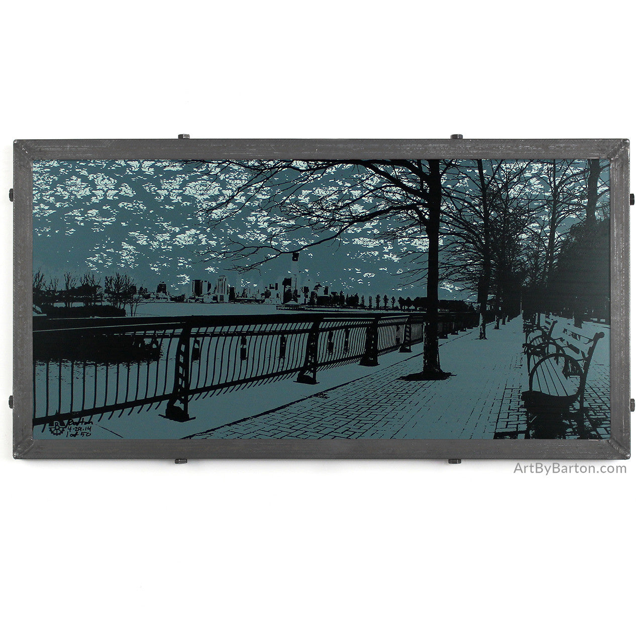 Manhattan from Hoboken Panoramic Pair, New York City, NY