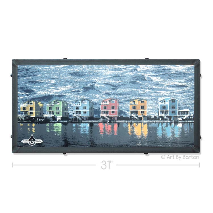 Fenwick Island Painted Houses, Fenwick DE 15x30