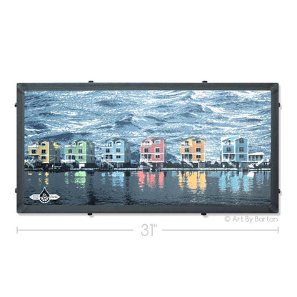 Fenwick Island Painted Houses, Fenwick DE 15x30