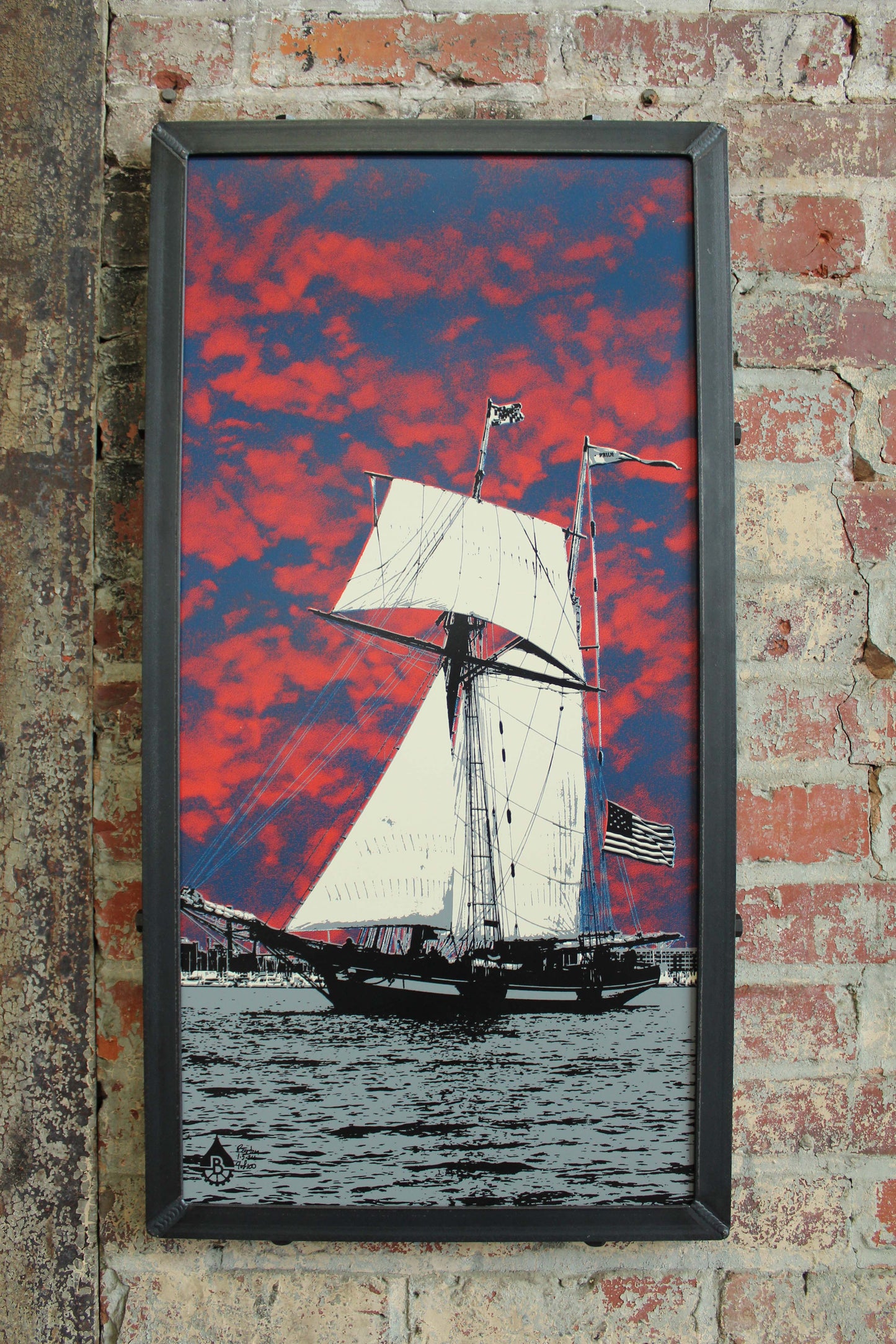 Pride at Night, Baltimore, MD 15x30