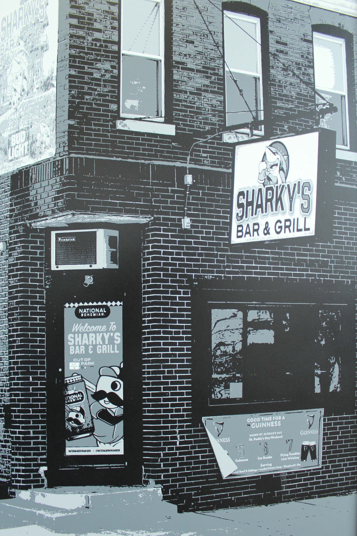 Sharky's Bar and Grill, Baltimore, MD 15x30
