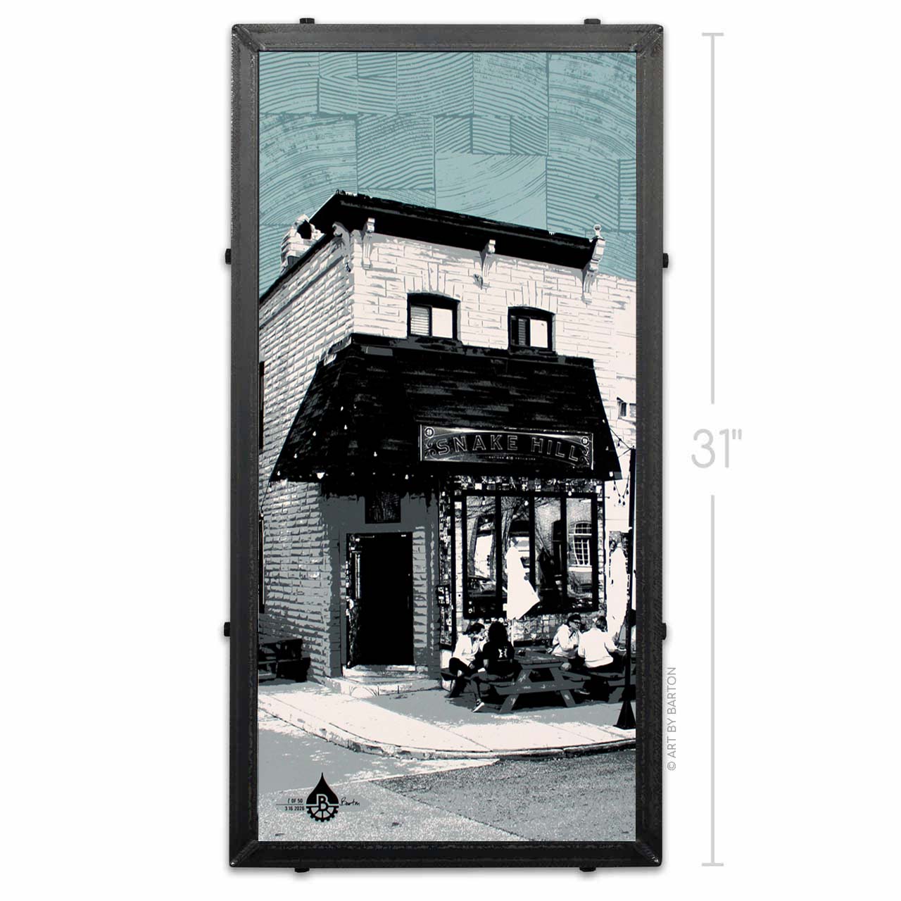 Snake Hill, Baltimore, MD 15x30