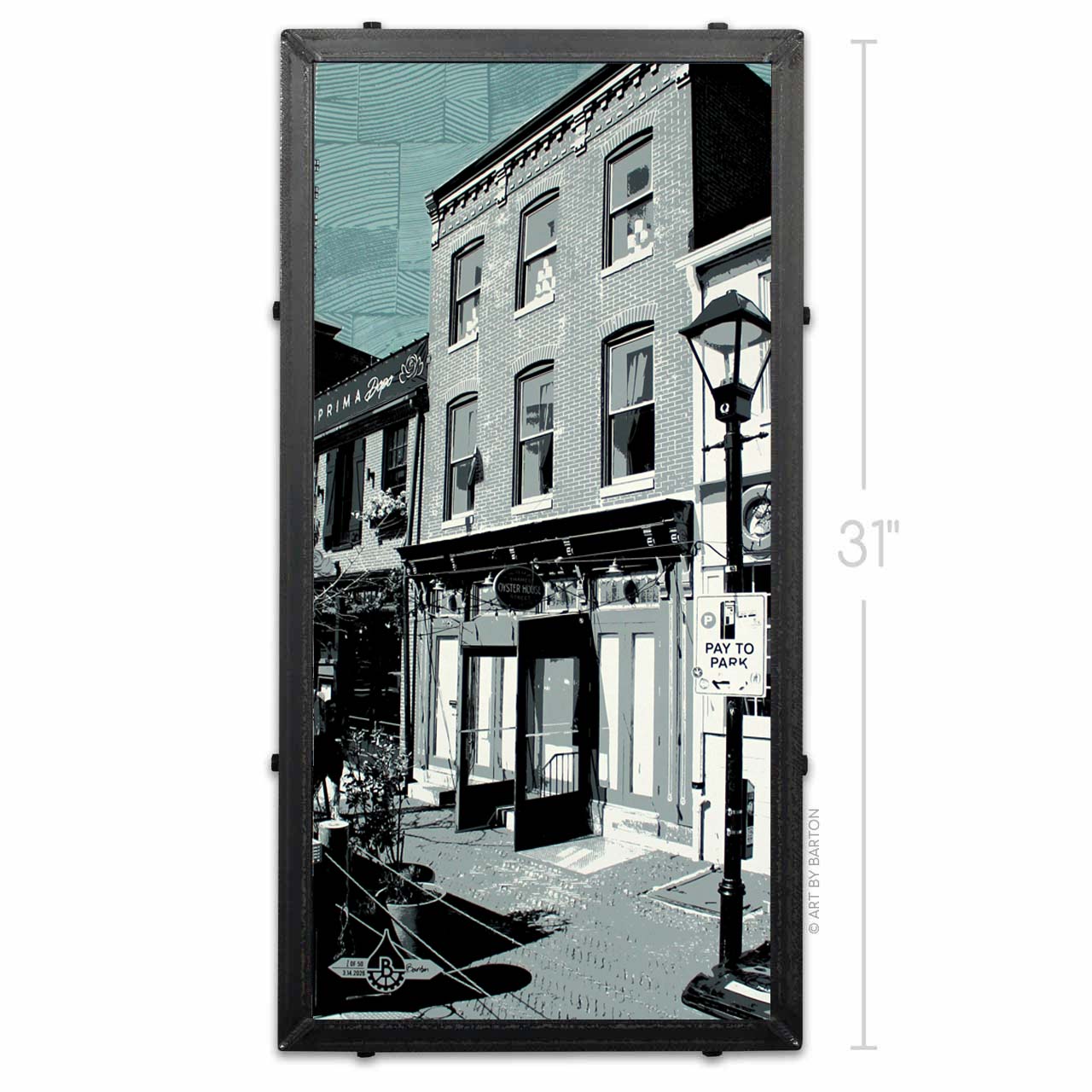 Thames Street Oyster House, Fells Point, MD 15x30