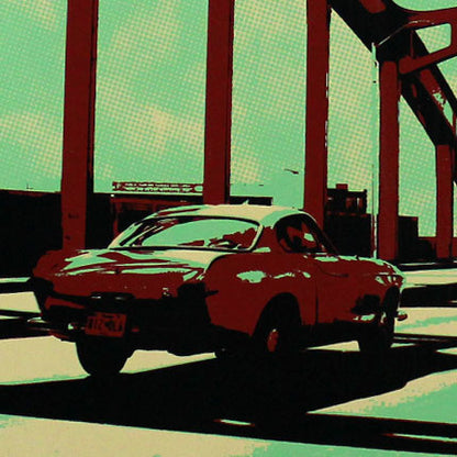 Howard St. Bridge w/ Volvo, Baltimore, MD