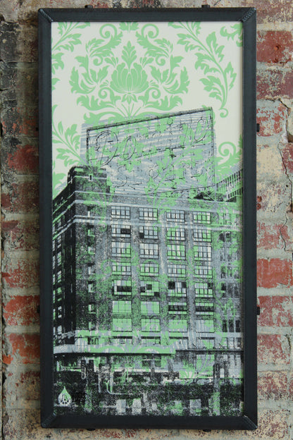 Abstract Damask Domino Sugar Baltimore, MD 15x30
